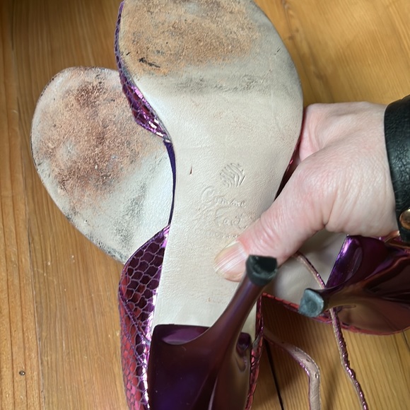 Tango shoes! Comme il faut. Like new. Size 7.5 with 4 inch stilletto heel. - Picture 6 of 6